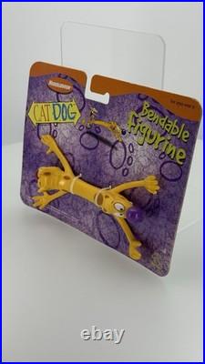 1999 Nickelodeon CatDog Bendable Figurine New In Package Viacom Vintage Toy 90s