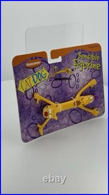 1999 Nickelodeon CatDog Bendable Figurine New In Package Viacom Vintage Toy 90s