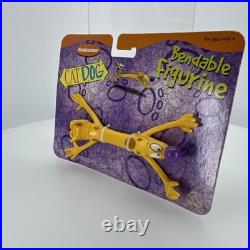 1999 Nickelodeon CatDog Bendable Figurine New In Package Viacom Vintage Toy 90s