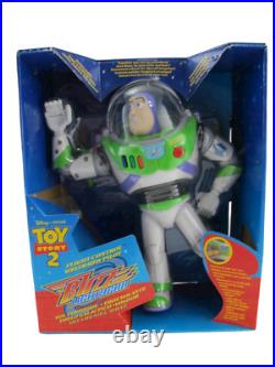 1999 Vintage NEW RARE BOX Mattel Toy Story 2 BUZZ LIGHTYEAR Flight Control Figur