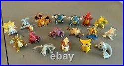 1999 Vintage Pokemon Tomy Figures Toy Bundle Of 17