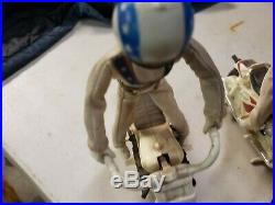 2 Evel Knievel Stunt Cycle Action Figures by IDEAL 1972 AS IS Motorcycle