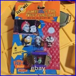 2 Vintage Pee Wee Playhouse 1988 Matchbox Figurines Randy & Globey And Jambi