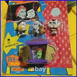 2 Vintage Pee Wee Playhouse 1988 Matchbox Figurines Randy & Globey And Jambi