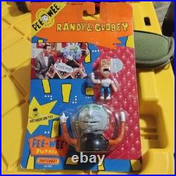 2 Vintage Pee Wee Playhouse 1988 Matchbox Figurines Randy & Globey And Jambi