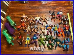 20+ Vintage 1980's Mattel He-Man Masters of the Universe Action Figure Toy Lot