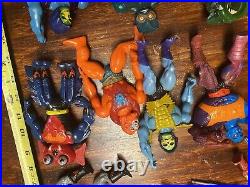 20+ Vintage 1980's Mattel He-Man Masters of the Universe Action Figure Toy Lot