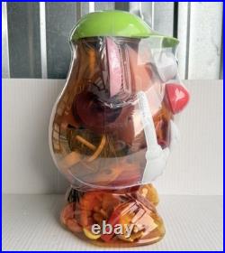 2002 Hasbro Mr? Potato? Head 14? Transparent Amber Container BRAND NEW SEALED