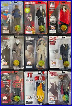 2018-19 Limited Edition Vintage Style MEGO 8 HORROR Action Figure SET OF 9 MOC