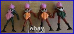 23 Vintage 1970s Hong Kong Space Astronaut Figures 2 Backpack Types Color Varies