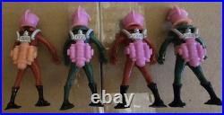 23 Vintage 1970s Hong Kong Space Astronaut Figures 2 Backpack Types Color Varies