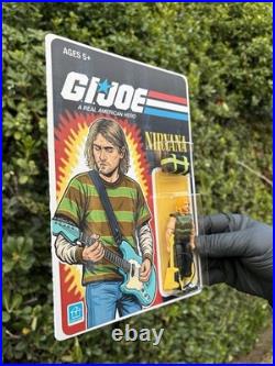 3 3/4 GI Joe Vintage Nirvana Kurt Cobain Action Figure