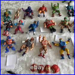 30+ Vintage 1980's Mattel He-Man Masters of the Universe Action Figure Toy Lot