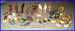 32-vintage Lead Metal Toy Soldier Figures-ww1 Ww2-composition Barclay Manoil Lot 32-vintage Lead Metal Toy Soldier Figures-ww1 Ww2-composition Barclay Manoil Lot