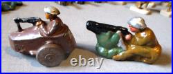 32-vintage Lead Metal Toy Soldier Figures-ww1 Ww2-composition Barclay Manoil Lot 32-vintage Lead Metal Toy Soldier Figures-ww1 Ww2-composition Barclay Manoil Lot