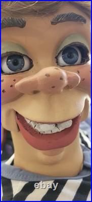 34 NEW Ventriloquist Hillbilly Moving & Crossing Eyes, Raising Eyebrows etc