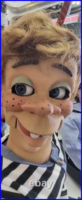 34 NEW Ventriloquist Hillbilly Moving & Crossing Eyes, Raising Eyebrows etc