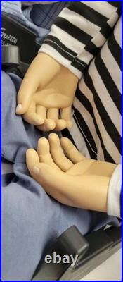 34 NEW Ventriloquist Hillbilly Moving & Crossing Eyes, Raising Eyebrows etc