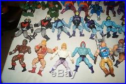 39 Vintage 1980s Mattel MOTU He-Man Action Figures & Accessories Toy LOT