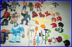 39 Vintage 1980s Mattel MOTU He-Man Action Figures & Accessories Toy LOT