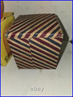 4 Toys, 1920s Wood Pulp Jack In The Box Germany, Stevens Gyroscope, Springer Slinky