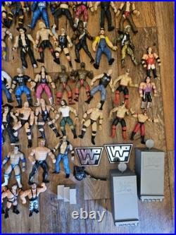 45 WRESTLING Figure Lot Mattell Jakks Vintage Modern toy wrestler