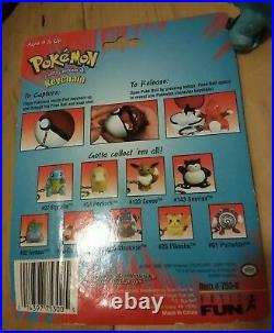 5 DIFFERENT Eevee Evolutions RARE Pokemon TOMY Pokeball Keychain Figure Toy Lot