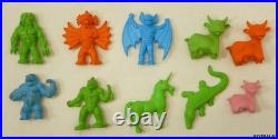 50+ Vintage Rubber Eraser Figures Diener Monsters dinosaurs creatures animals
