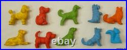 50+ Vintage Rubber Eraser Figures Diener Monsters dinosaurs creatures animals