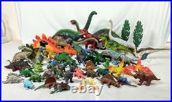 51 Vintage Toy Dinosaur Mixed Lot Larami Imperial Diemer Russ Impro Toy Major