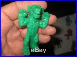7 Vintage 1964 PALMER Movie Monster Figures Kong, Fay Wray, Choice Colors Group