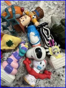 70 Pc Vintage Toy Figurine Lot 60/70/80/90&2000's See Pics Read Description 3+lb