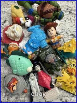 70 Pc Vintage Toy Figurine Lot 60/70/80/90&2000's See Pics Read Description 3+lb