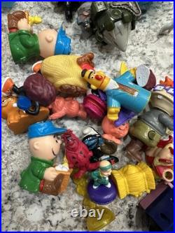 70 Pc Vintage Toy Figurine Lot 60/70/80/90&2000's See Pics Read Description 3+lb