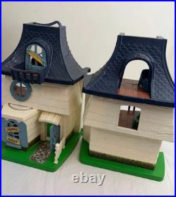 70s Romper Room Weebles Haunted House Complete With Original Box And Figures