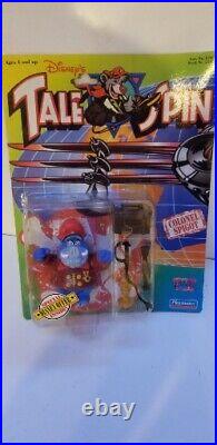 8 Vintage 1991 Playmates Disney's Talespin Action Figure Toy Unpunched Unopened