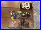 8 Vintage Kenner Police Academy Action Figure & Crazy Cruiser Lot