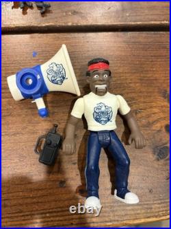 8 Vintage Kenner Police Academy Action Figure & Crazy Cruiser Lot