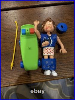 8 Vintage Kenner Police Academy Action Figure & Crazy Cruiser Lot