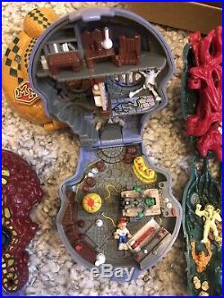 8 x Vintage MIGHTY MAX Compacts Playsets & Figures Bluebird Toys Bundle Joblot