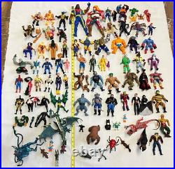 84+ Vintage 1980-90's Mattel He-Man MOTU Action Figure Predator Toy Lot