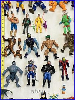 84+ Vintage 1980-90's Mattel He-Man MOTU Action Figure Predator Toy Lot