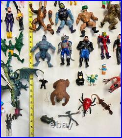 84+ Vintage 1980-90's Mattel He-Man MOTU Action Figure Predator Toy Lot