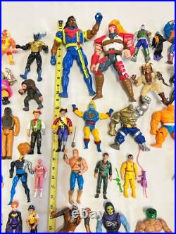 84+ Vintage 1980-90's Mattel He-Man MOTU Action Figure Predator Toy Lot