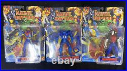 9 Piece Action Figures Marvel Universe Lot Vintage 1990s Toy Biz Venom Iron Man+