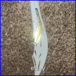 94 Vintage 17 Power Rangers Bandai White Gold Working Talking Saba Sword works