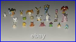 95 Vintage Gashapon Digimon Bandai 00/01 Mini Toy Figures GOOD CONDITION