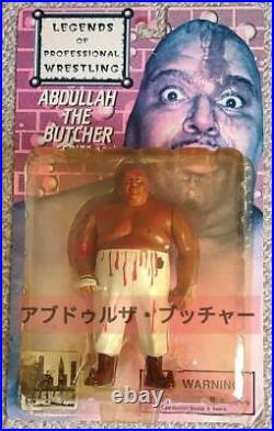 Abdulza Butcher Professional Wrestling Soft Vinyl Figure Toy Vintage Collection