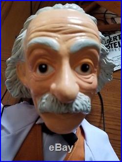 Albert Einstein Huge Marionette Puppet Vintage Figure 26 9 String New, Tag, Box