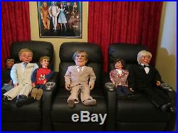 Amazing! 1950's Larry N. Frost Ventriloquist Figure Dummy Puppet Doll Prop Rare